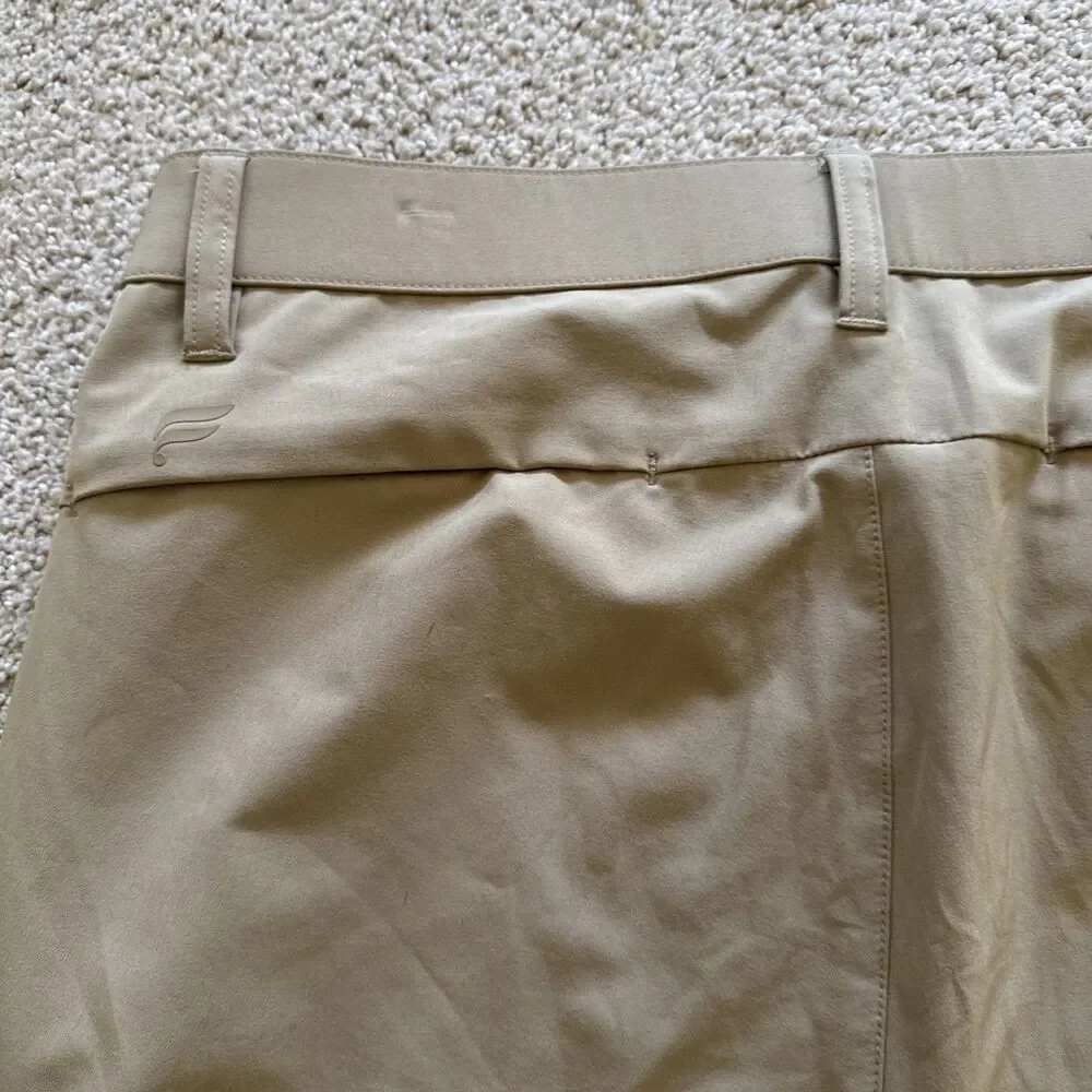 Fabletics Pants Mens 30x32 Beige The Don Trouser Slim Fit Chino EUC $125